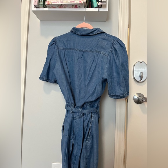 Chambray Jumpsuit - Picture 3 of 3